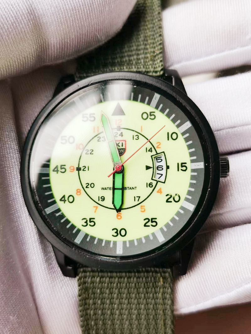 1963 Ρολόι Quartz Multi-function Pilot 1963 Chronometer Flight Aviation Military Tough Guy Writer Clock Personality Sports Star