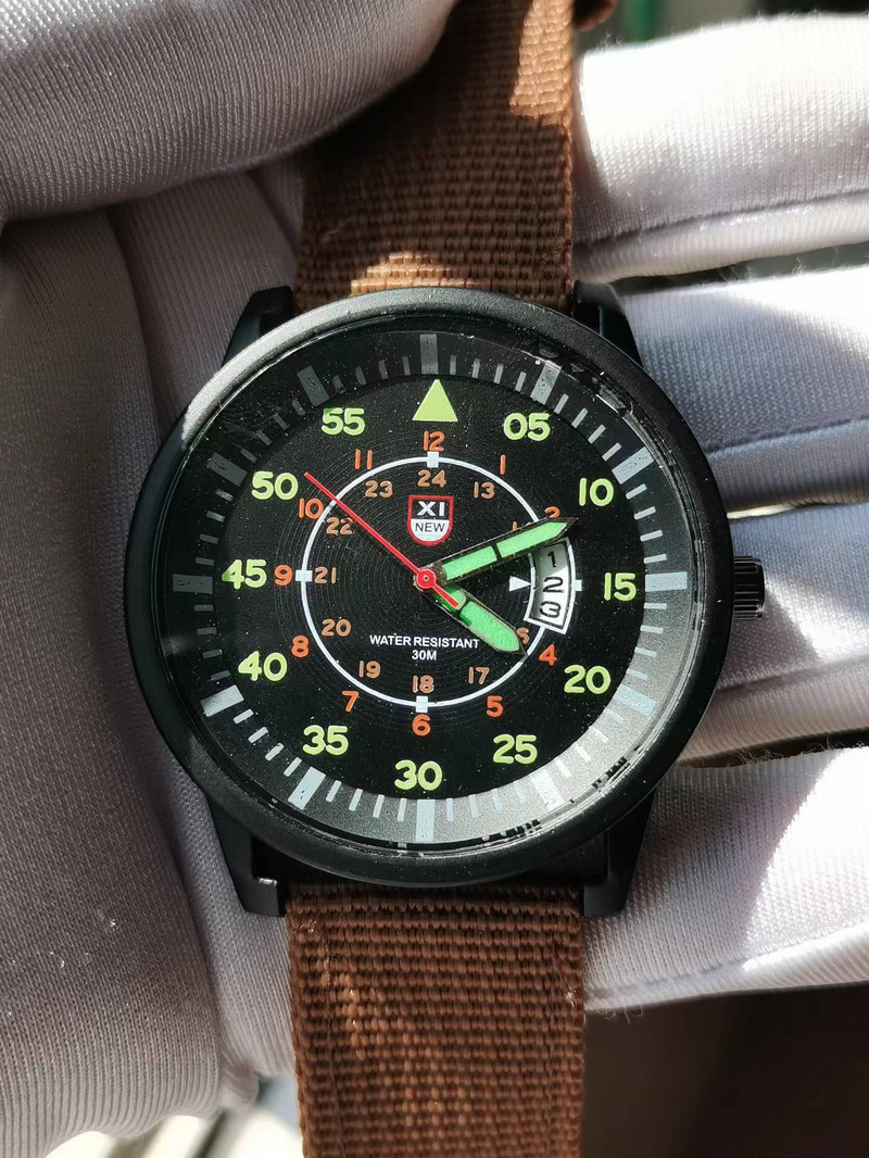 1963 Ρολόι Quartz Multi-function Pilot 1963 Chronometer Flight Aviation Military Tough Guy Writer Clock Personality Sports Star