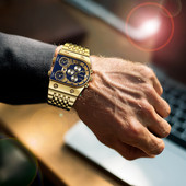 Ανδρικά ρολόγια Multi-Time Zone Ανδρικά ρολόγια Casual Quartz Αθλητικό ρολόι χειρός Ρολόι με δερμάτινο λουράκι Στρατιωτικό ανδρικό relogio masculino