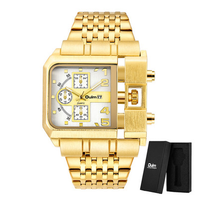 Ανδρικά ρολόγια Multi-Time Zone Ανδρικά ρολόγια Casual Quartz Αθλητικό ρολόι χειρός Ρολόι με δερμάτινο λουράκι Στρατιωτικό ανδρικό relogio masculino