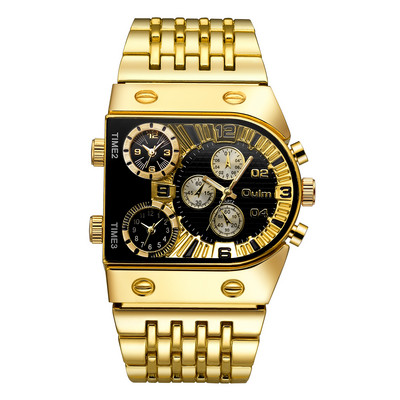 Ανδρικά ρολόγια Multi-Time Zone Ανδρικά ρολόγια Casual Quartz Αθλητικό ρολόι χειρός Ρολόι με δερμάτινο λουράκι Στρατιωτικό ανδρικό relogio masculino