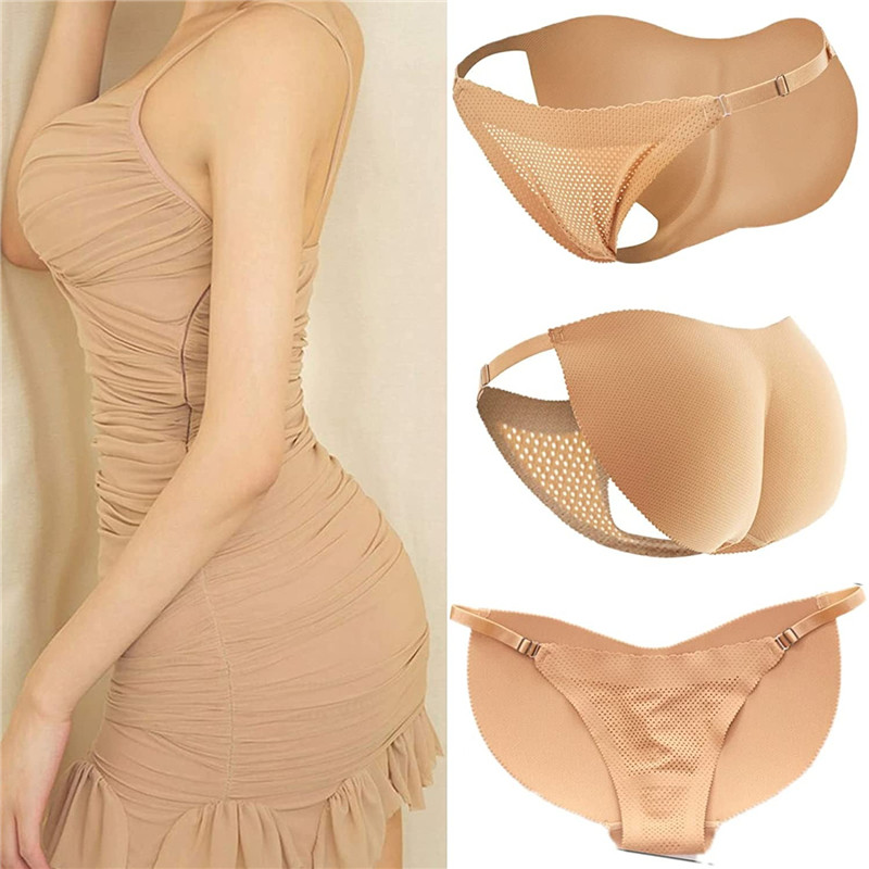 Trodimenzionalne ženske lažne gaćice za guzu podstavljene spužvom Donje rublje za guzu Push Up gaćice za dizanje guzice Gaćice za oblikovanje guzice