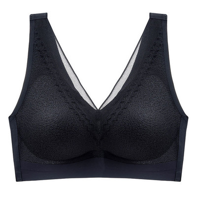 Elpojošs 6.0 lateksa krūšturis, bezšuvju sieviešu apakšveļa