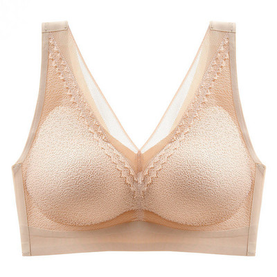 Elpojošs 6.0 lateksa krūšturis, bezšuvju sieviešu apakšveļa