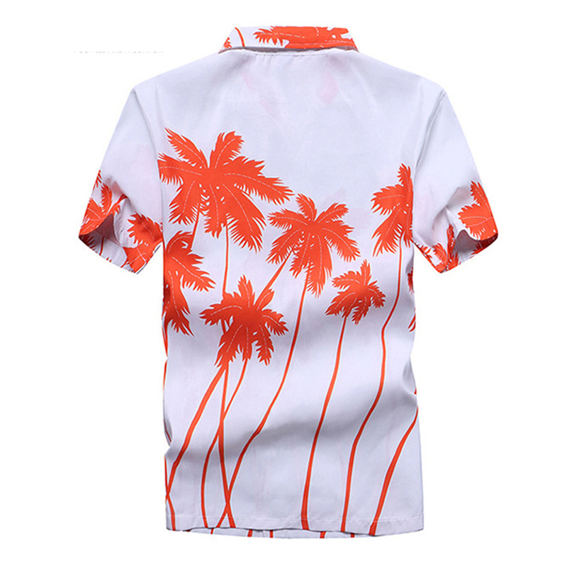 Cămăși hawaiene de modă pentru plajă, haine pentru bărbați, 2023 de vară, imprimate cu mânecă scurtă, cămăși hawaiene Aloha pentru bărbați