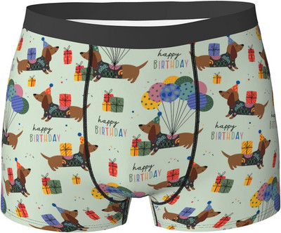 Tacskó mintás férfi fehérnemű boxer alsónadrág normál sport férfi boxer alsónemű férfi