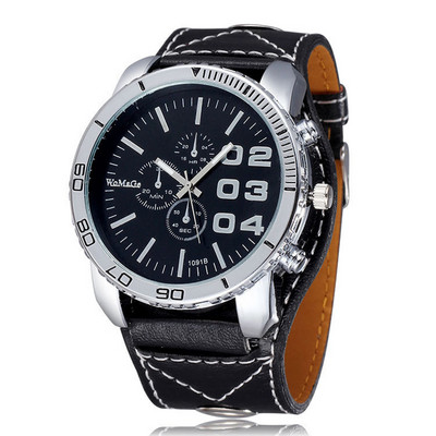 Moda Casual Ceas Sport Bărbați Femei Ceas de mână de lux Curea Lată de Piele Ceasuri Cuarț Montre Femme Ceasuri Drop Shipping