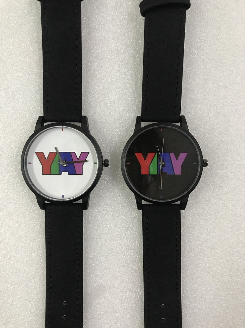 Αποσυναρμολογημένο δερμάτινο ρολόι Sublimation Blank Face Ανδρικό ρολόι White Dial Quartz