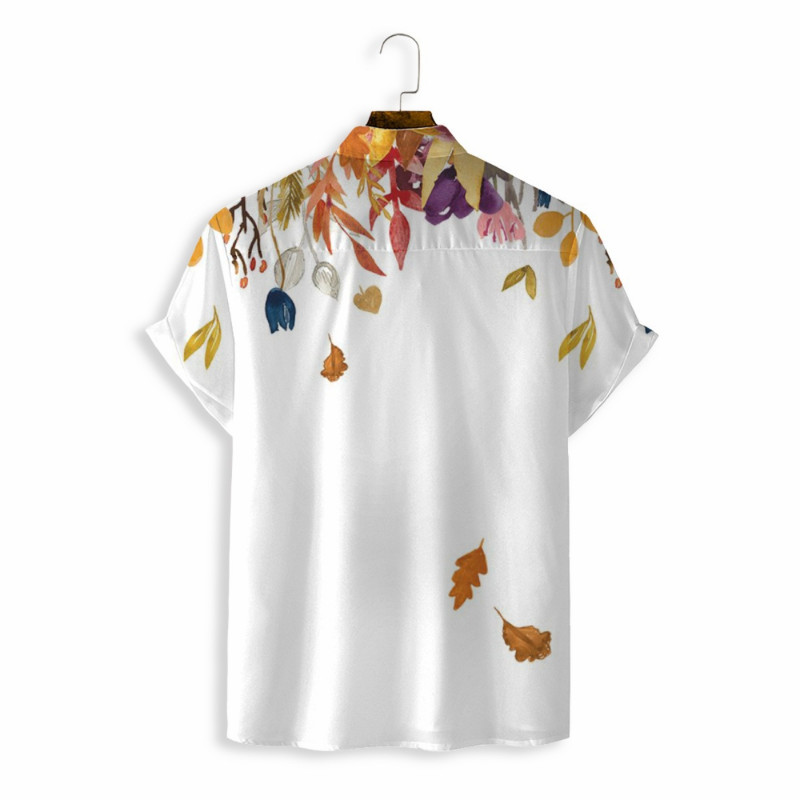 Ανδρικά ρούχα 2022 Καλοκαίρι Νέα 3D ψηφιακή εκτύπωση Ανδρικά casual φαρδιά πουκάμισα Ανδρικά πουκάμισα με κοντό μανίκι μόδας