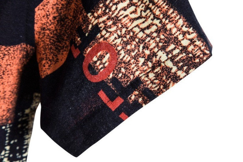 Vīriešu apģērbs 2022. gada vasara, jauni vīriešu ikdienas krekli ar īsām piedurknēm Modes tendences ar apdruku krekli Camisas Para Hombre