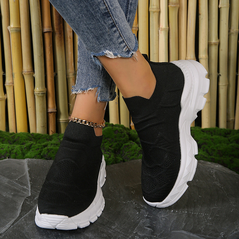 Moodsad naiste tossud, 2023, uued kudumisvõrgust naiste vulkaniseerivad kingad, paksu põhjaga jalanõud, 42.