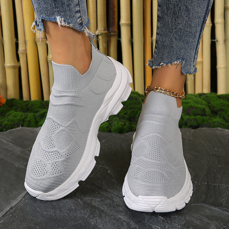 Moodsad naiste tossud, 2023, uued kudumisvõrgust naiste vulkaniseerivad kingad, paksu põhjaga jalanõud, 42.