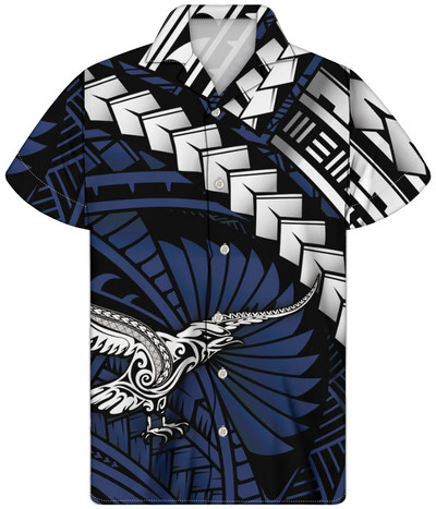 2022-es nyári divat Harajuku férfi komfort póló Olcsó ing Arany csíkos nyomtatás Kiváló minőségű polinéz törzsi fekete háttér