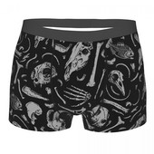 Bones Bones Skull σώβρακο Homme Panties Ανδρικό Εσώρουχο Αερισμός