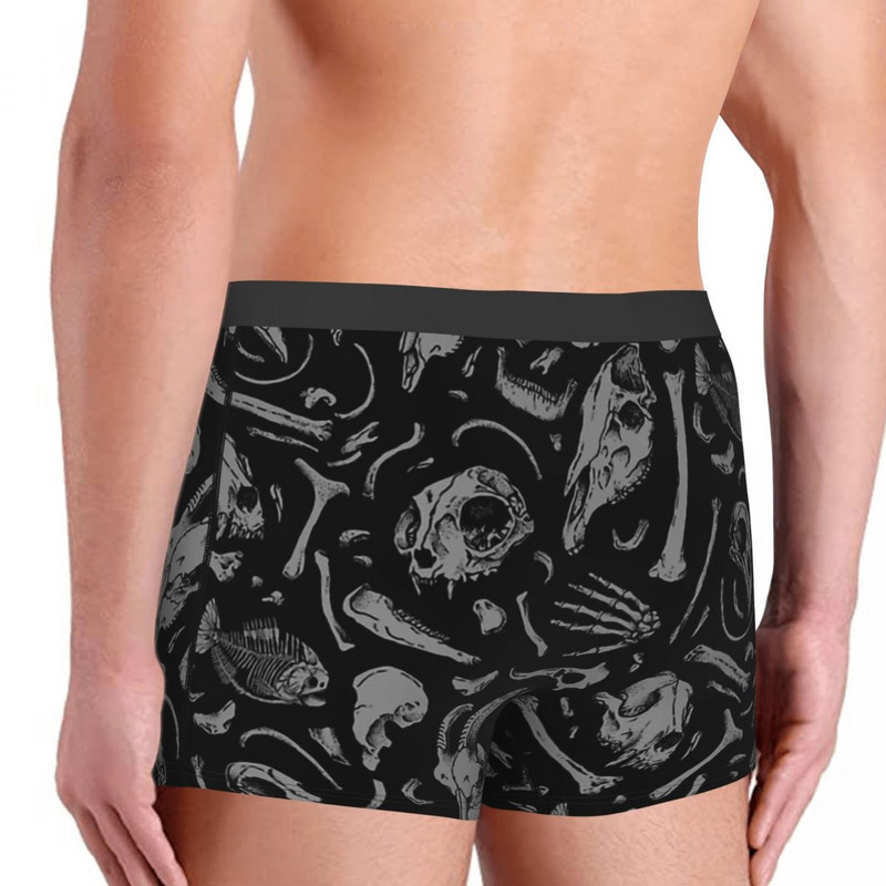Bones Bones Skull σώβρακο Homme Panties Ανδρικό Εσώρουχο Αερισμός