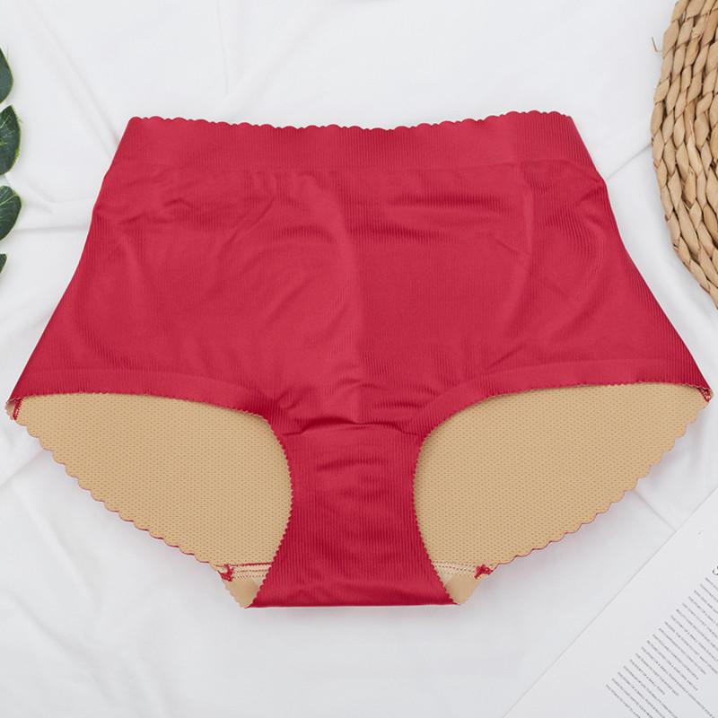 Spužvasta podloga Gaćice za podizanje stražnjice Donje rublje Jednodijelni lažni model za oblikovanje stražnjice Srednji struk Ženske seksi mjehuraste stražnjice