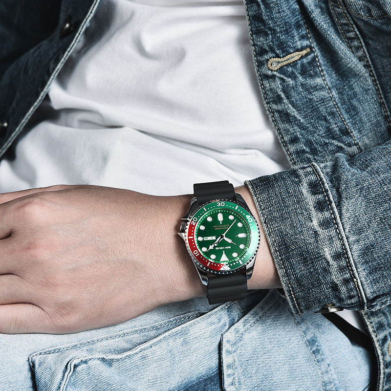 Ben Nevis jauni vīriešu pulksteņi, gumijas siksniņas, kvarca pulkstenis, spīdošs rokas militārs ūdensizturīgs rokas pulkstenis vīrietim Relogios Masculinos