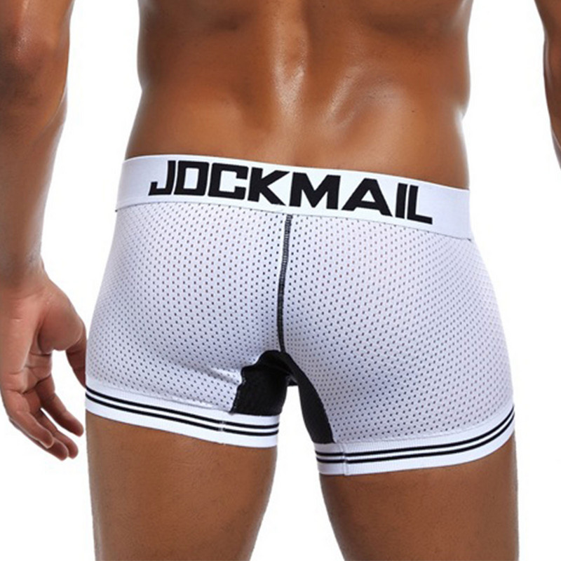 Vyriški paminkštinti bokseriniai šortai, medvilniniai priekio ir užpakalio pakėlimo priekiniai apatiniai apatiniai bagažinė su nuimamais kempinės pagalvėlėmis