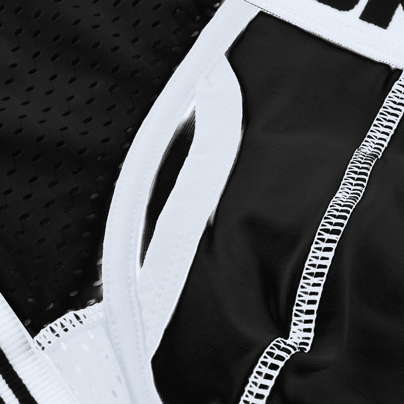 Vyriški paminkštinti bokseriniai šortai, medvilniniai priekio ir užpakalio pakėlimo priekiniai apatiniai apatiniai bagažinė su nuimamais kempinės pagalvėlėmis