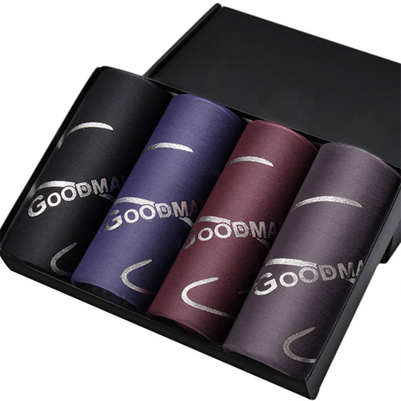 Muške donje gaće Modalno donje rublje Muške prozračne hlače veličine struka s četiri kuta Muške bokserice od bambusovih vlakana 2022.