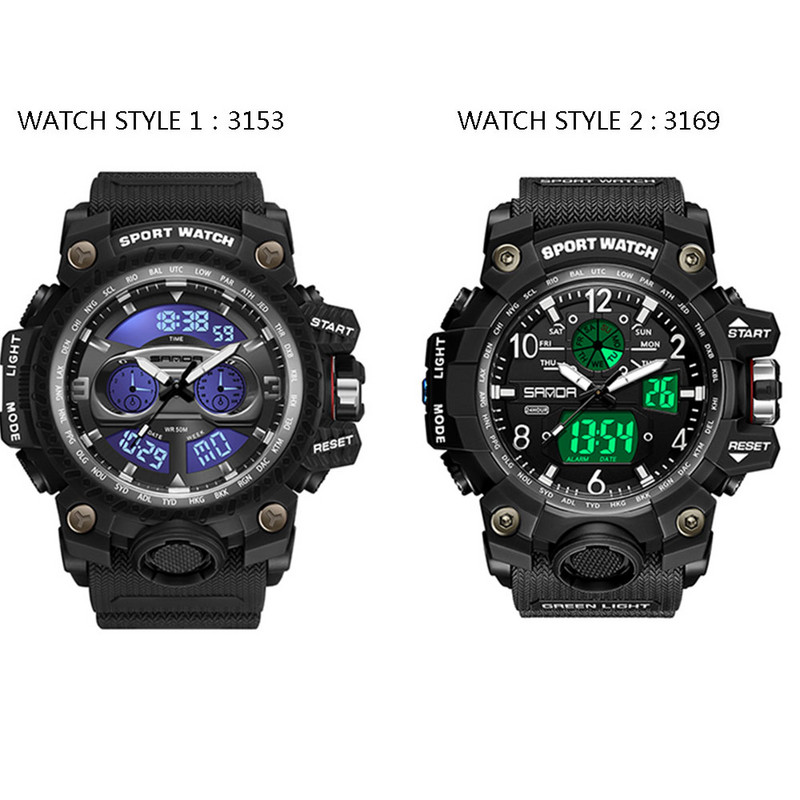 Relogios Masculinos G Style militārie pulksteņi vīriešiem, digitālie analogie triecienšoki, elektroniskais rokas pulkstenis, ūdensizturīgs sporta pulkstenis, vīrietis 2023