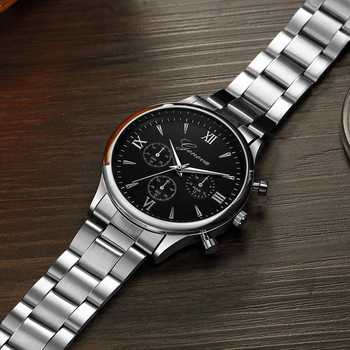 Ανδρικό ρολόι 2022 Πολυτελές ρολόι από ροζ χρυσό ρολόι χειρός με πολλαπλές καντράν Business Steel Quartz Ρολόγια χειρός Δώρο για το Boyfriend Relogio Masculino