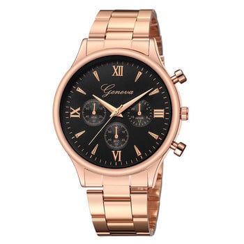 Ανδρικό ρολόι 2022 Πολυτελές ρολόι από ροζ χρυσό ρολόι χειρός με πολλαπλές καντράν Business Steel Quartz Ρολόγια χειρός Δώρο για το Boyfriend Relogio Masculino
