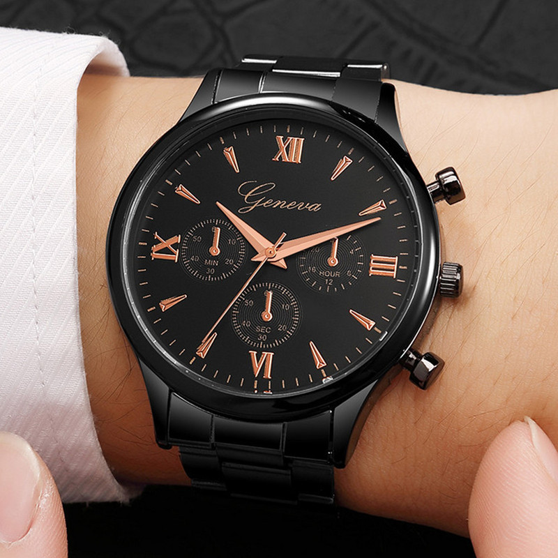 2022. gada pulkstenis vīriešiem Luksusa rozā zelta pulkstenis ar vairākām ciparnīcām biznesa tērauda kvarca rokas pulksteņi dāvana draugam Relogio Masculino