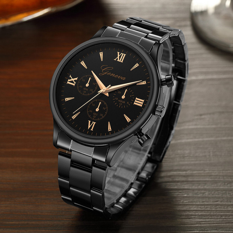 2022. gada pulkstenis vīriešiem Luksusa rozā zelta pulkstenis ar vairākām ciparnīcām biznesa tērauda kvarca rokas pulksteņi dāvana draugam Relogio Masculino