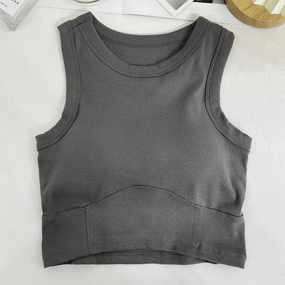 Szexi női egyrészes melltartó mellény Varrat nélküli fehérnemű Szexi push up melltartó felsők Melltartó fehérnemű camisole mellkaspárnával vágott felsővel