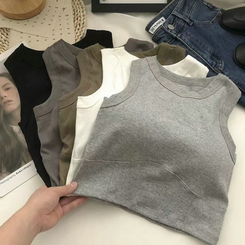 Szexi női egyrészes melltartó mellény Varrat nélküli fehérnemű Szexi push up melltartó felsők Melltartó fehérnemű camisole mellkaspárnával vágott felsővel