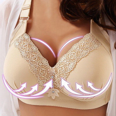 Suures suuruses rinnahoidja Seksikas Bralette Crop Naiste Pitsist aluspesu Push Up rinnahoidja Bh Pits naistepesu Kabriolett rihmadega rinnahoidja