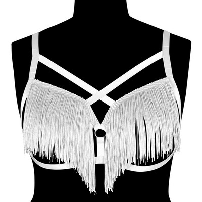 Pentagram Erotikus Női Fehérnemű Melltartó heveder Divat Harisnya Övek Nagy méretű Gótikus Ruhák BDSM Szexi Fehérnemű Harisnyakötő Öv