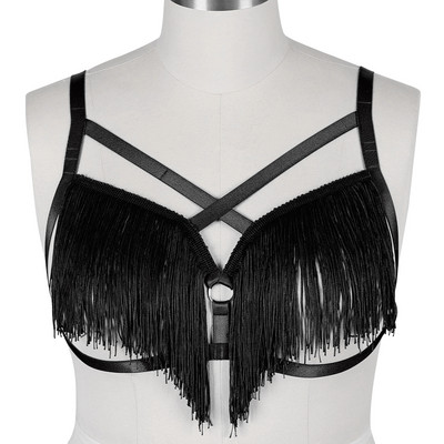 Pentagram Erotikus Női Fehérnemű Melltartó heveder Divat Harisnya Övek Nagy méretű Gótikus Ruhák BDSM Szexi Fehérnemű Harisnyakötő Öv