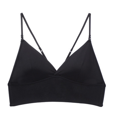 Σέξι U Backless σουτιέν για γυναίκες Εσώρουχα Comfort Ice Silk Wireless Bralette Κορυφαίο λεπτό χωρίς ραφές εσώρουχα Plus Size σουτιέν για γυναίκες