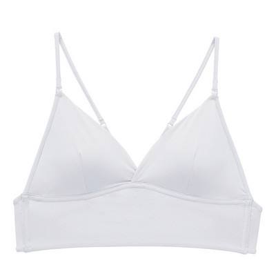 Σέξι U Backless σουτιέν για γυναίκες Εσώρουχα Comfort Ice Silk Wireless Bralette Κορυφαίο λεπτό χωρίς ραφές εσώρουχα Plus Size σουτιέν για γυναίκες