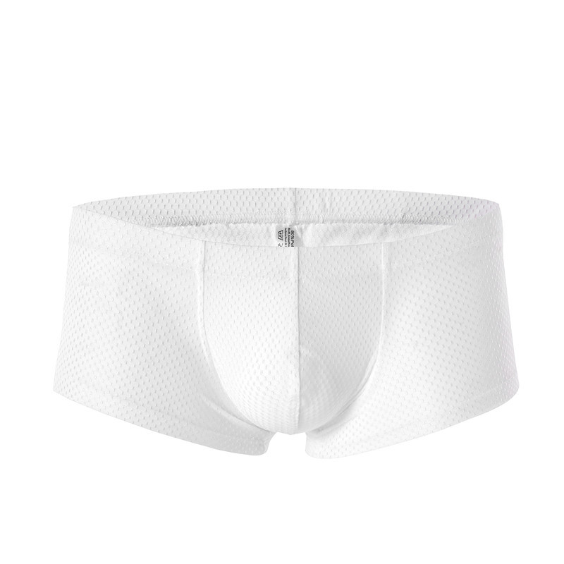 Bokser Meeste Aluspesu Meeste Nailonist aluspüksid Meeste Aluspüksid Lühikesed püksid Magamisriided Bokserid Madala kõrgusega Mugav täpiline aluspesu Seksikas