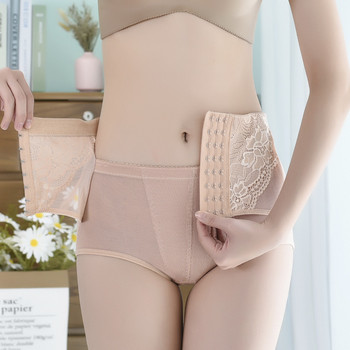 Γυναικεία ζώνη αδυνατίσματος Body Shaper εσώρουχα Waist Trainer Modeling Tummy Control Εσώρουχα μετά τον τοκετό Shapewear Thong Butt Lifter