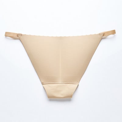 No Trace Bikini Fese Chiloți Push Up Doamnelor Fund Fals Căptușit șold Lenjerie sexy Slip ajustabil Chiloți pentru femei Lenjerie modelată