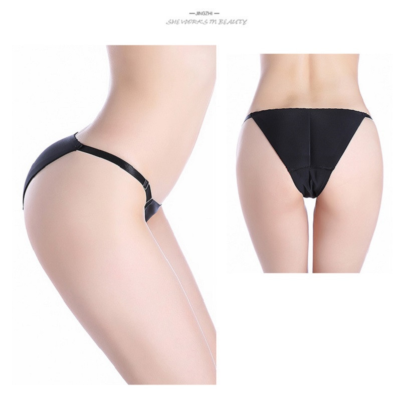 No Trace Bikini Fese Chiloți Push Up Doamnelor Fund Fals Căptușit șold Lenjerie sexy Slip ajustabil Chiloți pentru femei Lenjerie modelată