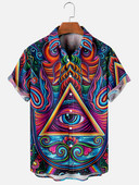 Vīriešu krekls ar brīvu apkakli Hawaiian Beach Wear īsām piedurknēm hiphopa apkakles topi, ielas apģērbi