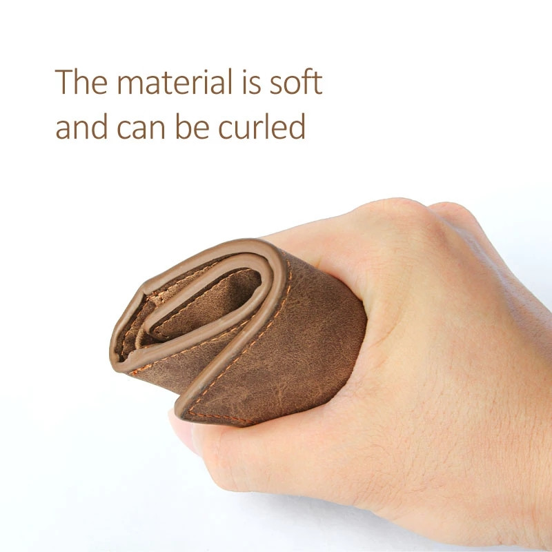 2020. aasta uus moodne PU-nahast meeste rahakott mündikotiga lukuga Väikesed rahakotid Dollar õhuke rahakott Uue disainiga rahakott