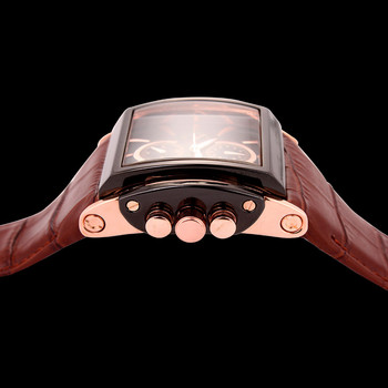 Ανδρικά ρολόγια χαλαζία BOAMIGO δερμάτινο λουράκι φρύδι αυτόματο ρολόι ραντεβού ανδρική μόδα casual αναλογικό μεγάλο ανδρικό ρολόγια χειρός relogio masculino