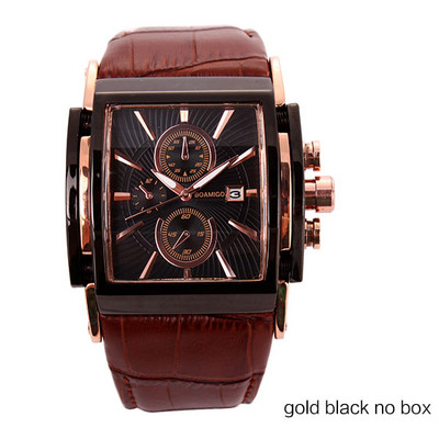 BOAMIGO férfi kvarc órák homlok bőr szíj automatikus randi óra férfi divat alkalmi analóg nagy férfi karórák relogio masculino