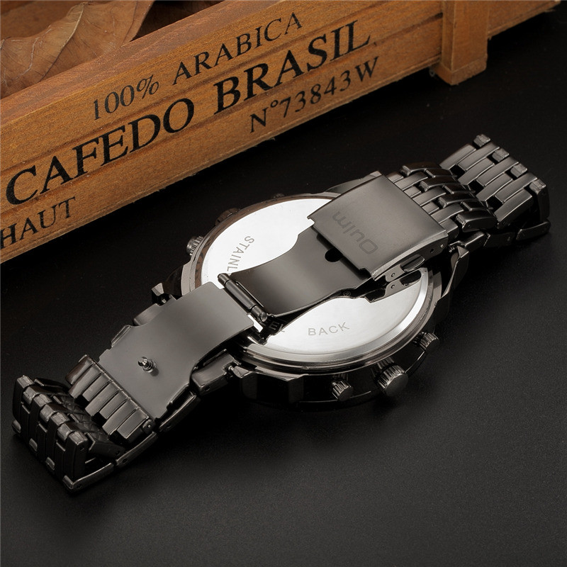 Ceas mare pentru bărbați de dimensiuni mari, marcă de lux, celebru, design unic, ceas cu quartz, ceasuri mari pentru bărbați, Oulm relogio masculino