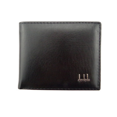 Vienkāršs vīriešu modes PU ādas kredītkartes maciņš Vīriešu biznesa divkāršs brīvā laika naudas maks Masīvs somiņš kabatas somas