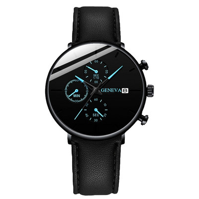 Ärikell Kalender Kell Kvartskell Meeste käekell Tippbränd Luksuslik Kuulus Kleit Moekellad Meeste üliõhuke randmekell