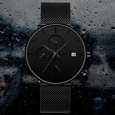 Ärikell Kalender Kell Kvartskell Meeste käekell Tippbränd Luksuslik Kuulus Kleit Moekellad Meeste üliõhuke randmekell