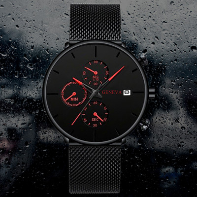 Ärikell Kalender Kell Kvartskell Meeste käekell Tippbränd Luksuslik Kuulus Kleit Moekellad Meeste üliõhuke randmekell