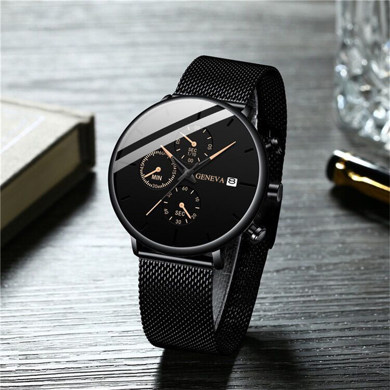 Ärikell Kalender Kell Kvartskell Meeste käekell Tippbränd Luksuslik Kuulus Kleit Moekellad Meeste üliõhuke randmekell